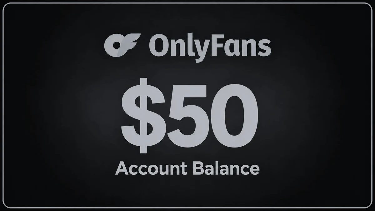 OnlyFans Balance $50